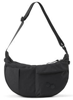 Torba na ramię Pinqponq Krumm Medium - crinkle black