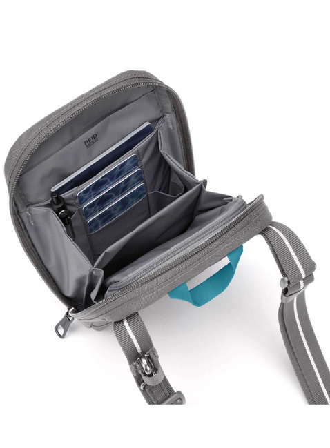 Torebka antykradzieżowa Pacsafe RFIDsafe Tech Crossbody - stone