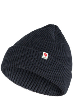 Czapka dzianinowa Fjallraven Tab Hat - dark navy