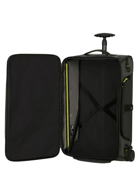 Średnia torba podróżna na kółkach Samsonite Paradiver Light Duffle - jungle green