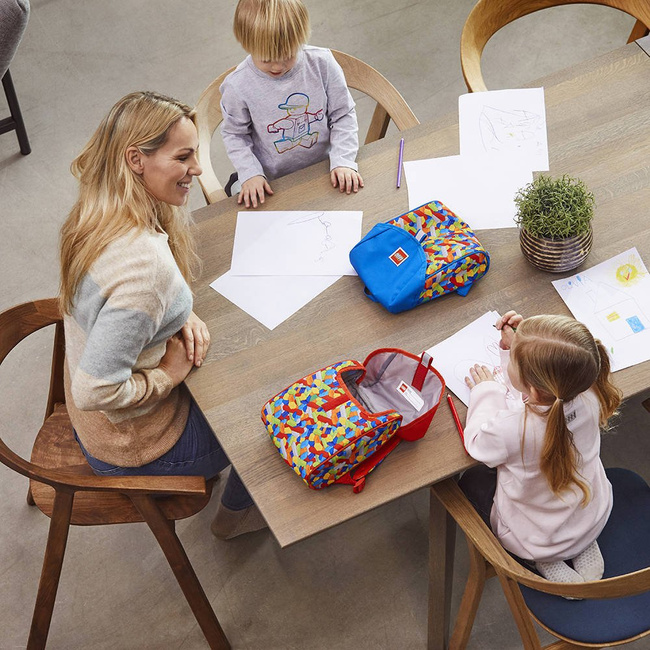 Plecak do przedszkola Kiddiewink LEGO - bricks / blue