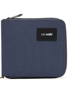 Portfel antykradzieżowy Pacsafe RFIDsafe Zip Around Wallet - coastal blue