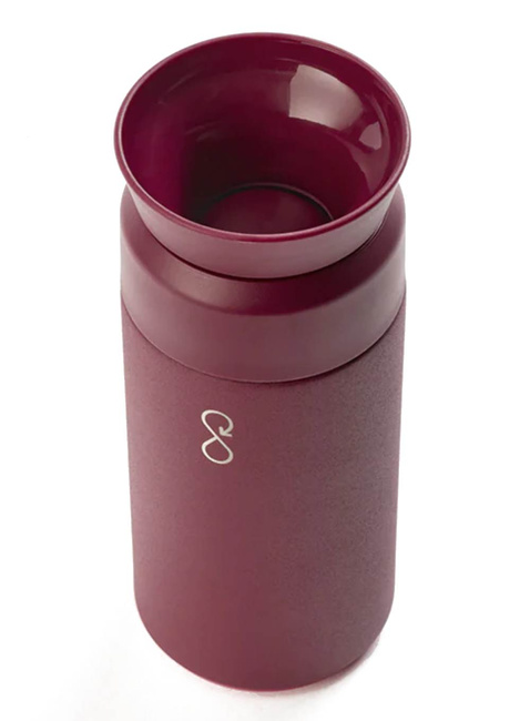 Kubek termiczny Ocean Bottle Brew Flask 0,35 l - maroon dusk