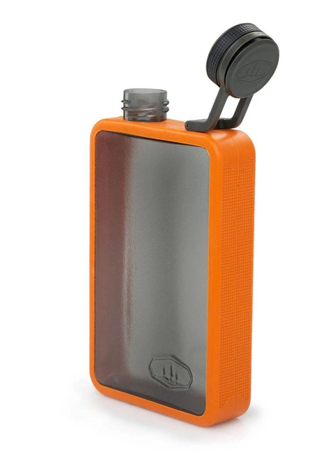 Płaska butelka piersiówka GSI Outdoors Boulder 10 Flask - graphite