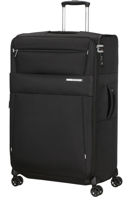 Walizka duża poszerzana Samsonite Duopack L - black