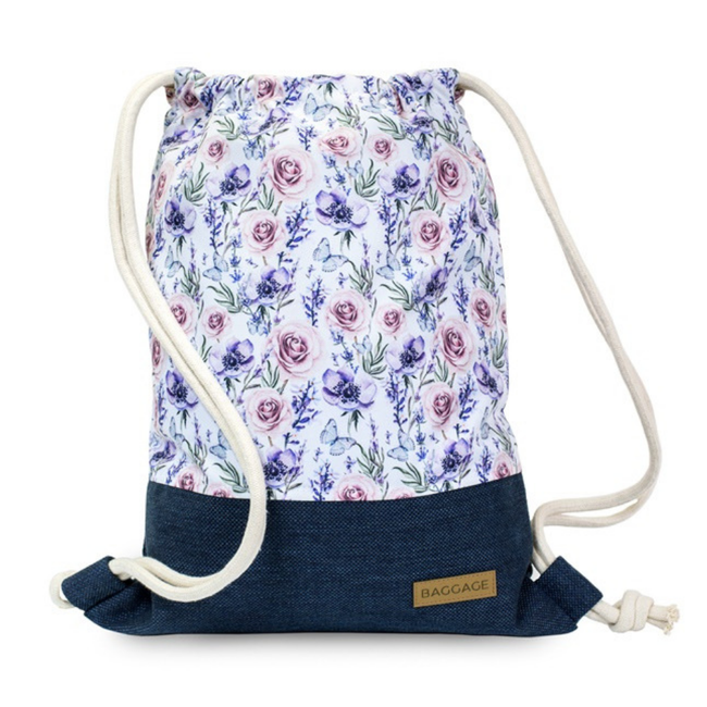 Worek plecak Baggage XL Len -  Butterfly Navy