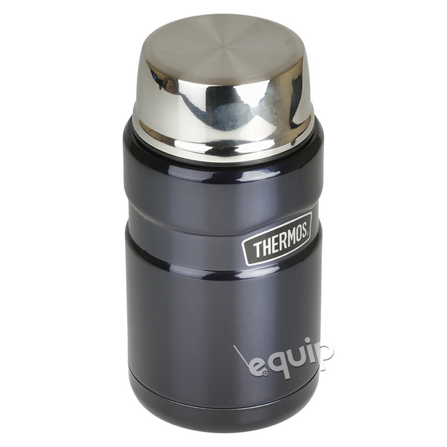 Termos na jedzenie z łyżką Thermos Stainless King™ 0,7 l - midnight blue