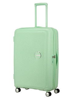Walizka duża American Tourister SoundBox EXP - pastel green