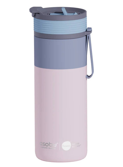 Butelka termiczna Asobu Aspen Bottle 0,6 l - pastel pink