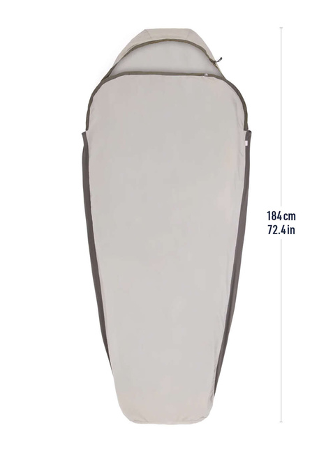 Wkładka do śpiwora Sea to Summit Silk Blend Compact Mummy - moonstruck