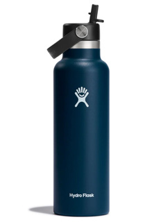Butelka termiczna ze słomką Hydro Flask SM Flex Straw Cap 621 ml - indigo