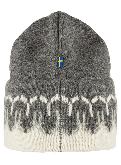 Czapka zimowa Fjallraven Övik Path Knit Beanie - chalk white / grey