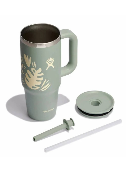 Kubek termiczny ze słomką Hydro Flask All Around™ Travel Tumbler 710 ml - botanical bliss agave