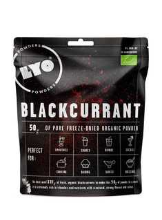 Eko czarna porzeczka liofilizowana w proszku 50 g LyoFood