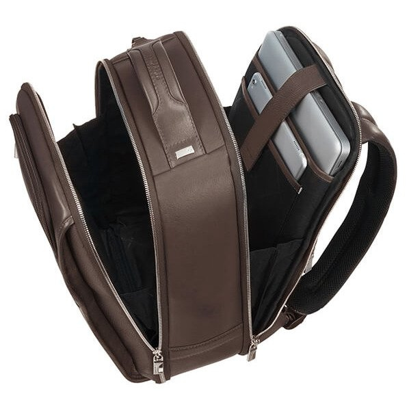 Plecak skórzany na laptopa Samsonite Sunstone 14,1" - brown