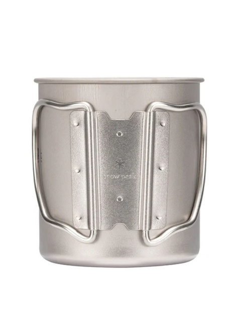 Kubek tytanowy Snow Peak Ti -Single 450 Cup - silver