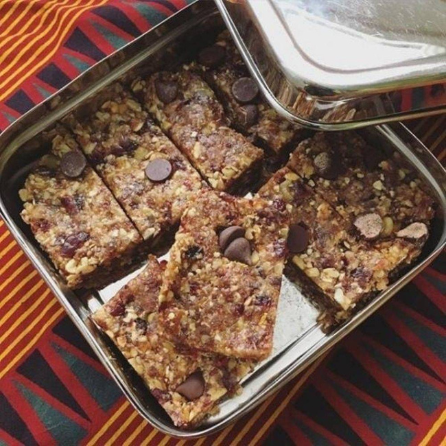 Kwadratowy pojemnik / lunchbox ze stali Solo Cube 621 ml ECOlunchbox 