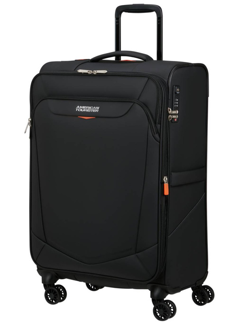 Walizka średnia American Tourister SummerRide EXP - black