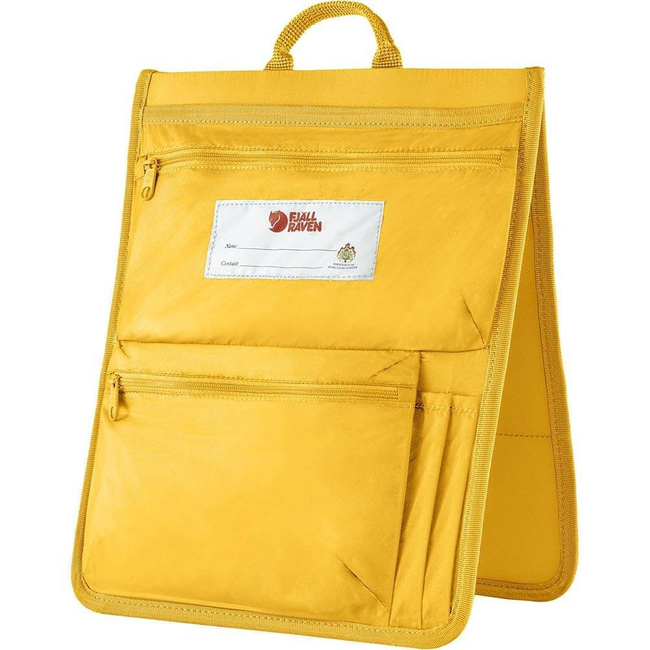 Organizer do plecaka Kanken Fjallraven - warm yellow