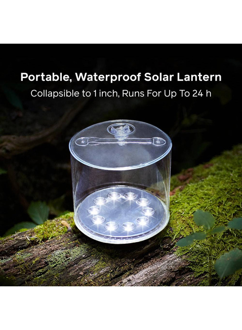 Składana lampa solarna BioLite Luci Original - clear