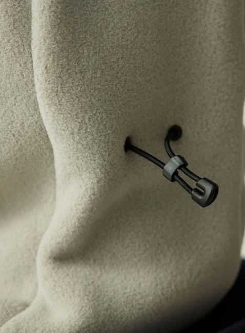 Kominiarka Snow Peak Water-Repellent Fleece Balaclava - light grey