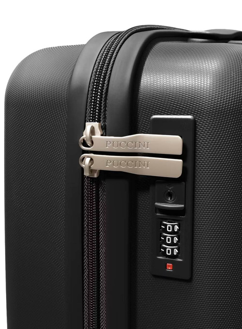 Walizka średnia Puccini Turin - czarny