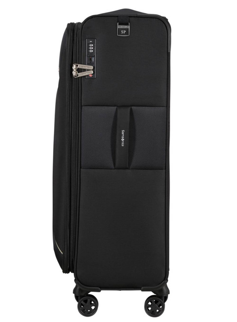 Walizka duża poszerzana Samsonite Base Breeze Exp - black