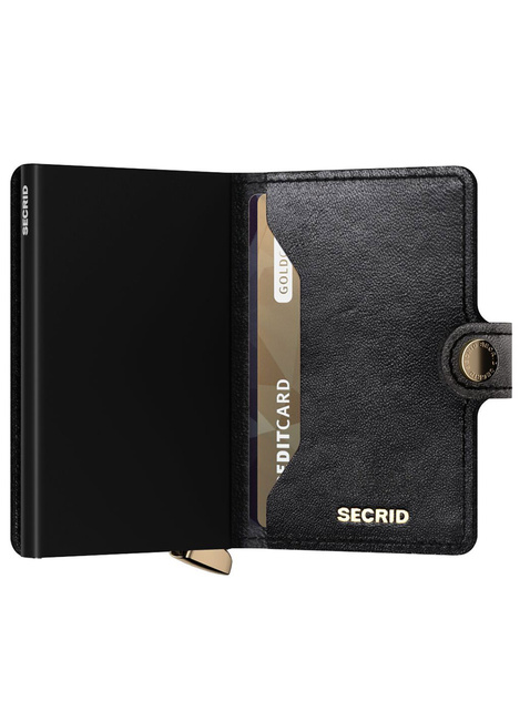 Portfel RFID Secrid Premium Miniwallet Emboss Diamond+ - black