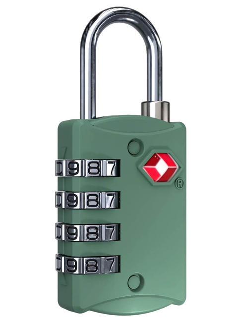 Kłódka szyfrowa do bagażu CabinZero TSA Travel Lock - sage forest