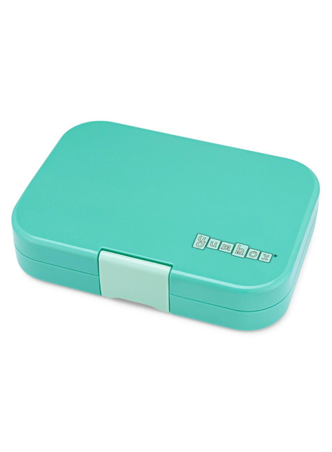 Lunchbox dziecięcy Yumbox Panino 750 ml - tropical aqua / panther tray