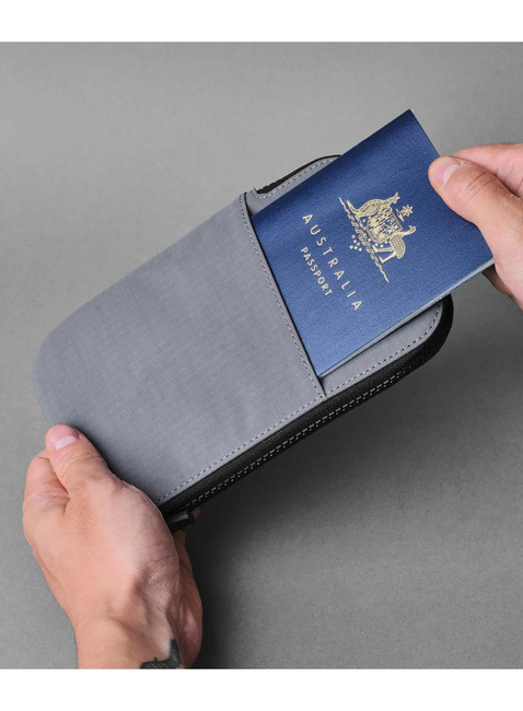 Portfel podróżny Alpaka Travel Wallet Axoflux - grey