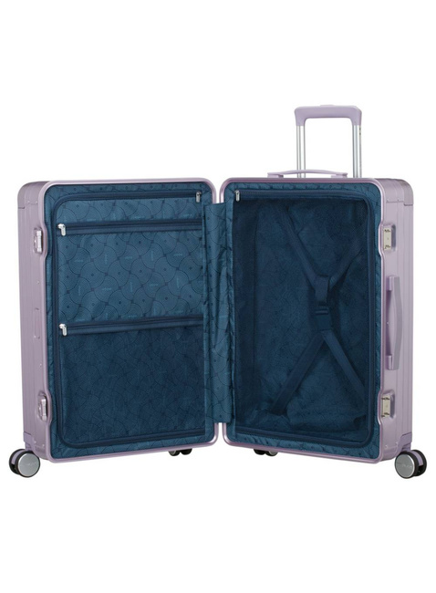 Walizka średnia American Tourister Soundbox Alu - stormy lilac