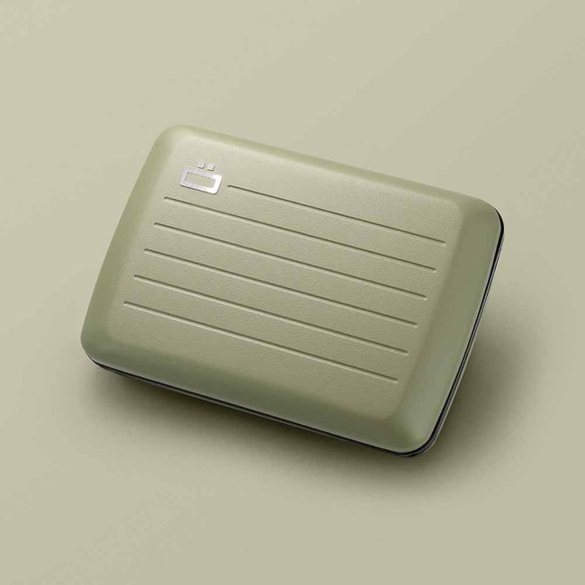 Portfel aluminiowy Ogon Design Stockholm V2 matt paint - cactus green