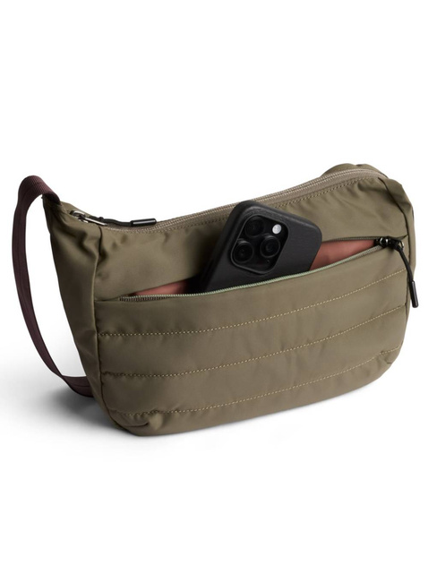 Torba na ramię Bellroy Laneway Crescent Bag 2,5 l - sea kelp