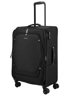 Walizka średnia Travelite Umbria EXP - black