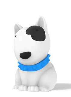 Silikonowa lampka nocna na baterie Dhink Pies