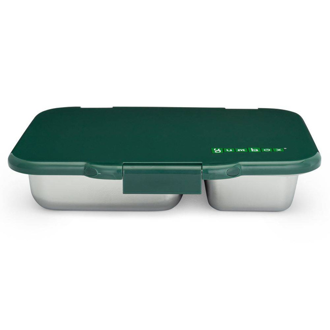 Lunchbox podróżny Yumbox Presto ze stalową tacą - kale green