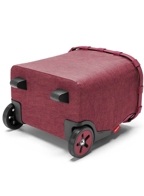 Wózek torba na zakupy Reisenthel Carrycruiser - twist maroon