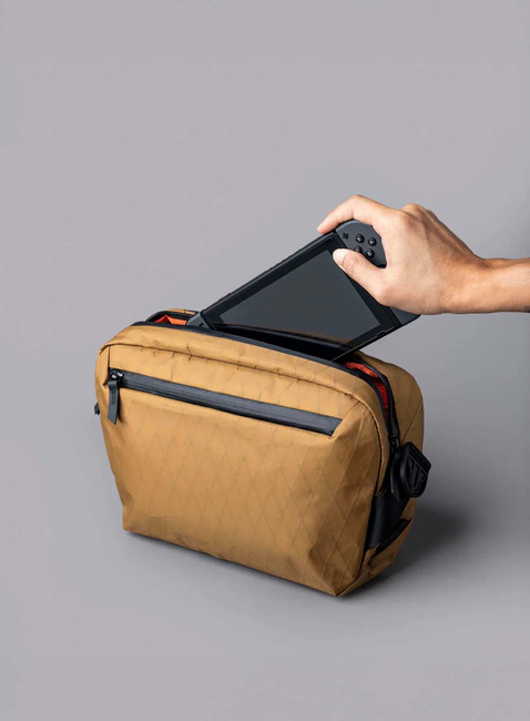 Torba na ramię crossbody Alpaka Go Sling X-Pac® - coyote brown