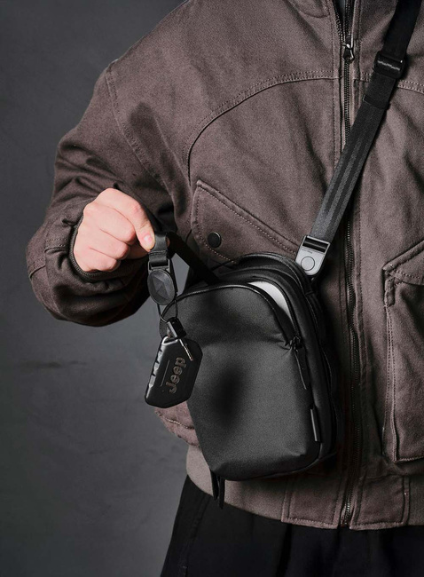 Torba crossbody Alpaka Metro Sling V2 Axoflux - black