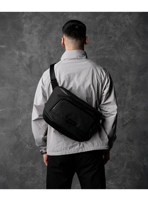 Torba crossbody Alpaka Bravo Sling Max V2 Axogrid - black