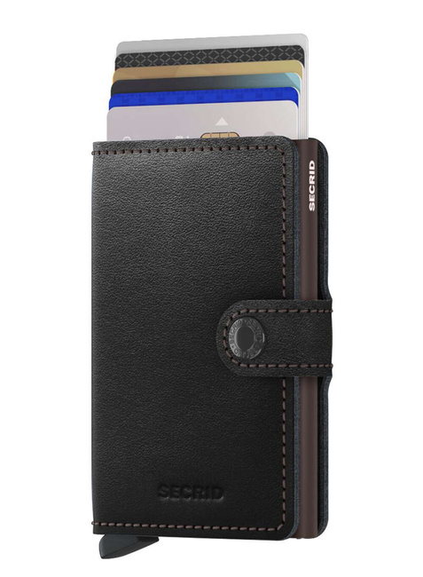 Portfel kieszonkowy RFID Secrid Miniwallet Original - black/brown