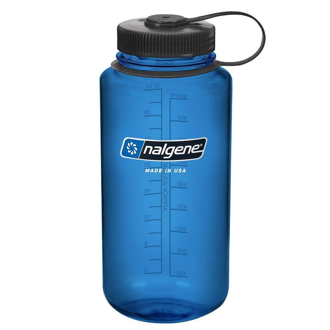 Butelka na wodę Wide Mouth Nalgene 1 l - blue
