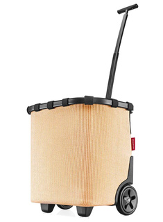 Wózek torba na zakupy Reisenthel Carrycruiser - raffia black