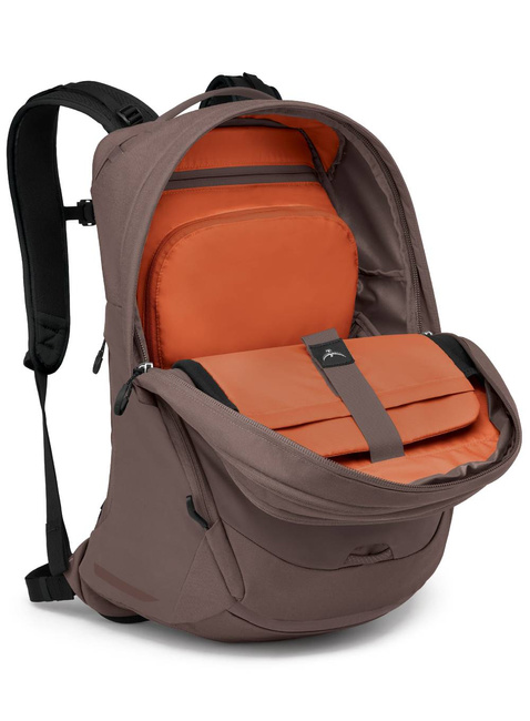 Plecak rowerowy Osprey Metron Airspeed 34 - magma brown / goby orange