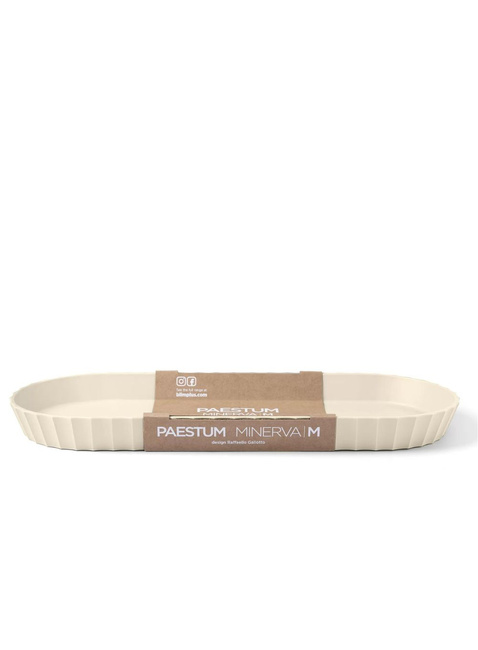 Taca owalna do serwowania Blim+ Minerava M - brown sugar