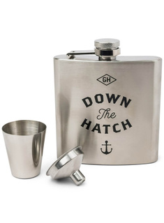 Zestaw z piersiówką Gentlemen's Hardware Hip Flask Set