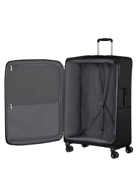 Walizka duża XL poszerzana Samsonite Base Breeze Exp - black