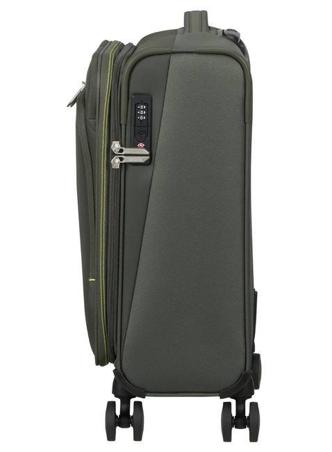 Walizka kabinowa American Tourister Wanderlite Spinner S EXP - dark khaki