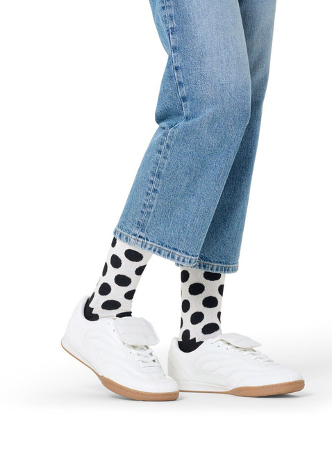 Skarpety unisex Happy Socks - white / polka dot